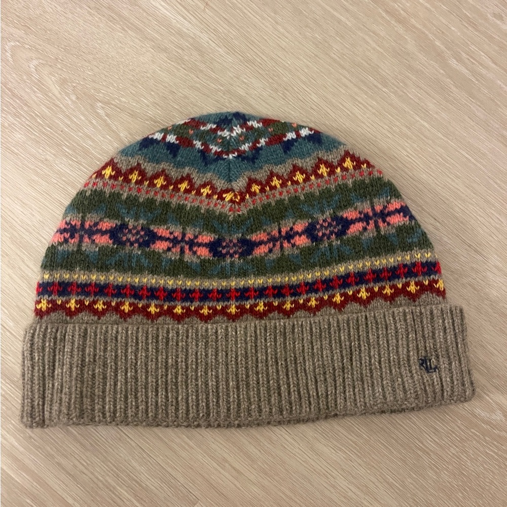 Ralph Lauren Isle Faire Knit Beanie